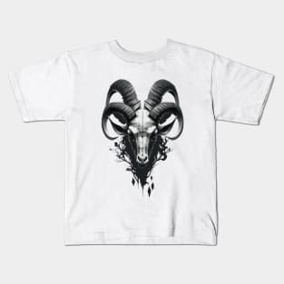 Goat skull Kids T-Shirt